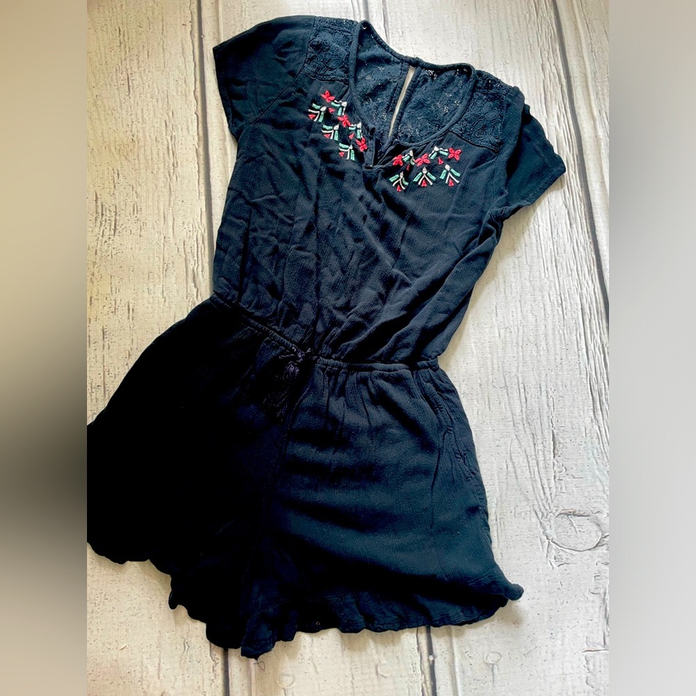 Abercrombie black romper